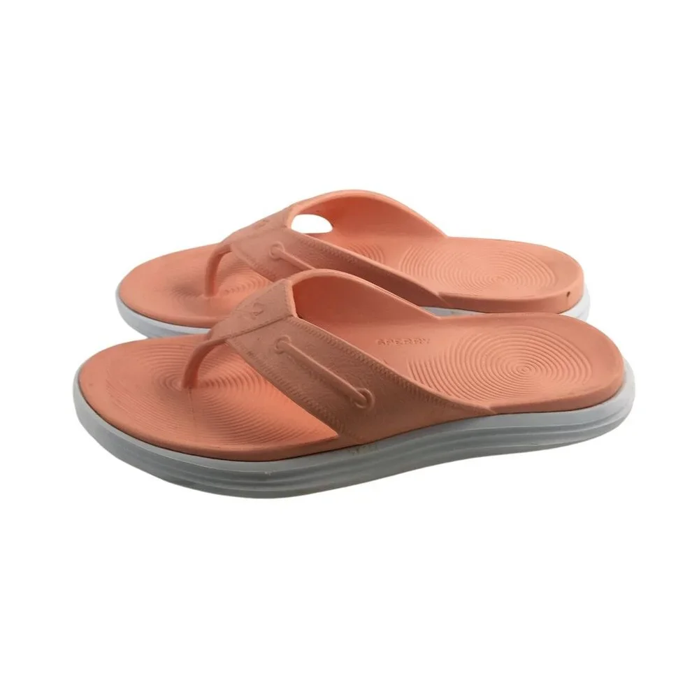 SPERRY TOP-SIDER PEACH WINDWARD FLOAT THONG SANDAL FLIP FLOPS WOMENS 9 - Picture 5 of 8